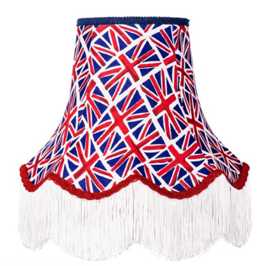 Union Jack Fabric Lampshades