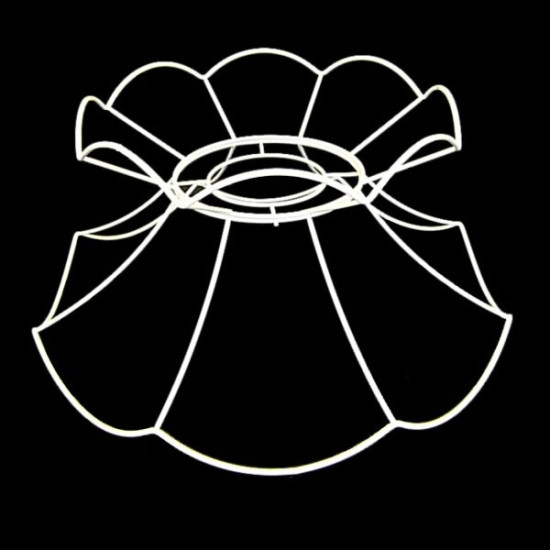 Crown Top Lampshade Frame