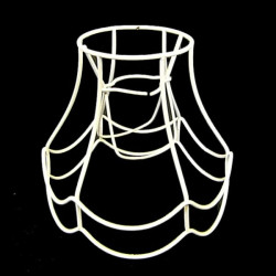 Double Scallop Candle Frame for Wall Light / Ceiling Chandelier