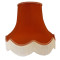Terracotta Orange Fabric Lampshades