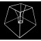 Trapezium Lampshade Frame