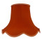 Terracotta Orange Modern Fabric Lampshades