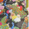 Black Peacock Fabric