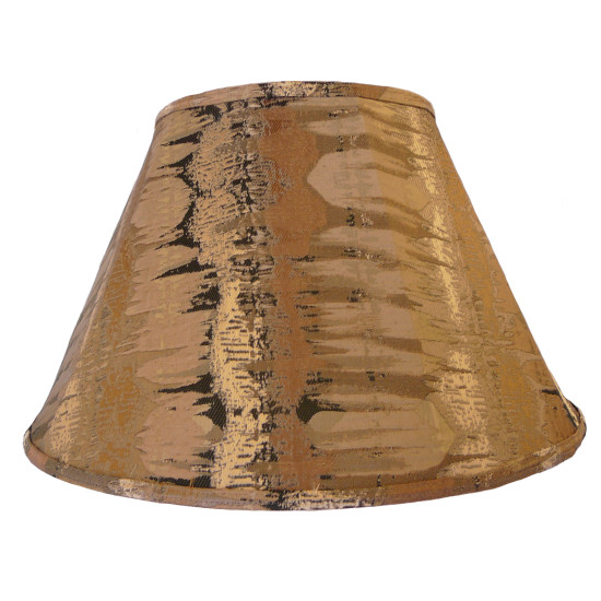 Moroccan Inca Bronze Fabric Tapered Empire Lampshades
