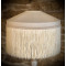Cream Tiffany Fabric Lampshades