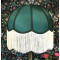 Dark Green Dome Fabric Lampshade