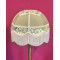 Sage Green and William Morris Panelled Fabric Lampshade