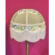 Sage Green and William Morris Panelled Fabric Lampshade