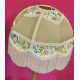 Sage Green and William Morris Panelled Fabric Lampshade