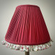 Rosso Red Rose Floral Ruffled Bottom Lampshade