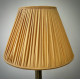Gold Gathered Fabric Lampshade