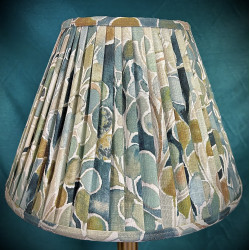 Porter and Stone Mardi Gras Pleated Fabric Lampshade