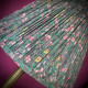 Grey Floral Gathered Fabric Lampshade