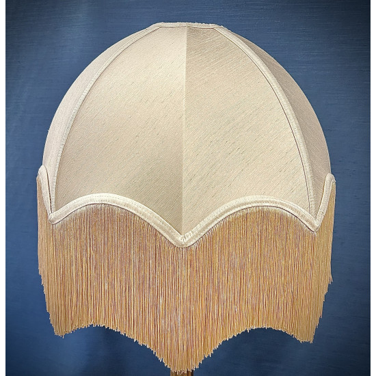 Oyster Coffee Parachute Dome Fabric Lampshade