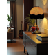 Gold Animal Print Dome Fabric Lampshades