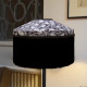 Grey Feather Tiffany Lampshades
