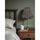 Khaki Green Animal Print Ruffled Fabric Lampshade