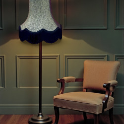 Khaki Green Animal Print Fabric Lampshades