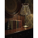 Leopard Animal Print Ruffled Top Fabric Lampshade