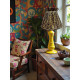 Leopard Animal Print Ruffled Top Fabric Lampshade