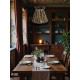 Leopard Animal Print Ruffled Top Fabric Lampshade
