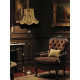 Leopard Animal Print and Gold Fabric Lampshades