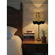 Leopard Animal Print and Gold Fabric Lampshades