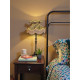 Leopard Animal Print and Gold Victorian Fabric Lampshades