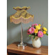 Leopard Animal Print and Gold Victorian Fabric Lampshades