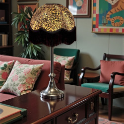 Leopard Animal Print Dome Fabric Lampshades