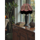 Lynx Animal Print and Pink Dome Fabric Lampshades