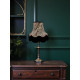 Lynx Animal Print and Black Fabric Lampshades
