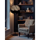 Lynx Animal Print Dome Fabric Lampshades