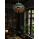 Holly Green Balmoral Downton Abbey Fabric Ceiling Lampshade