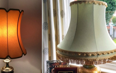 What an Incredible Transformation! Our Latest Lampshade Restoration Project