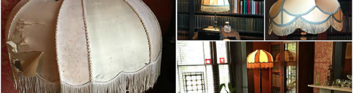 Edwardian Lampshade Recovery - 37 Years of Experience Tested