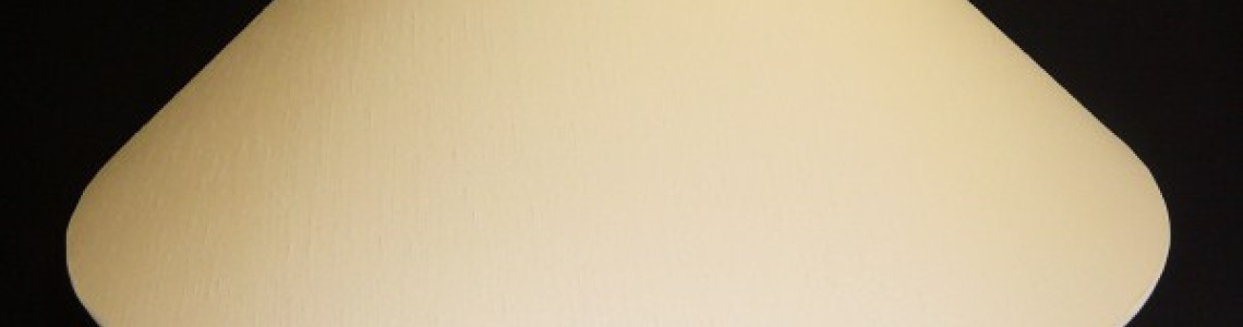 Parchment Card Lampshade Recovering