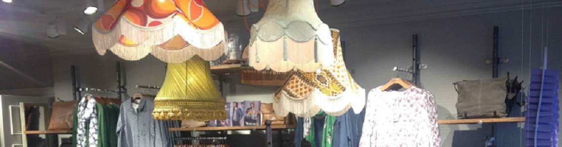 Unique Lampshades for a Unique Company – White Stuff