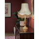Harlequin Cream Brocade Fabric Scalloped Bottom Lampshades