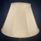 Cream Fabric Tapered Empire Lampshade