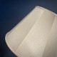 Cream Fabric Tapered Empire Lampshade