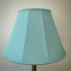 Duck Egg Blue Fabric Tapered Empire Lampshade