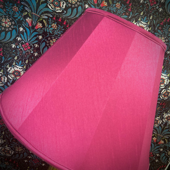Fuchsia Pink Fabric Tapered Empire Lampshade