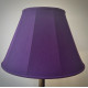 Grape Purple Fabric Tapered Empire Lampshade