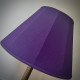 Grape Purple Fabric Tapered Empire Lampshade