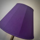 Grape Purple Fabric Tapered Empire Lampshade