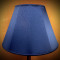 Navy Blue Fabric Tapered Empire Lampshade