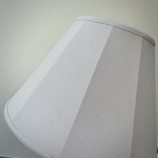 Oyster Fabric Tapered Empire Lampshade