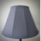 Pewter Grey Fabric Tapered Empire Lampshade