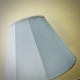 Powder Blue Fabric Tapered Empire Lampshade